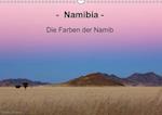 Namibia - Die Farben der Namib (Wandkalender immerwährend DIN A3 quer)