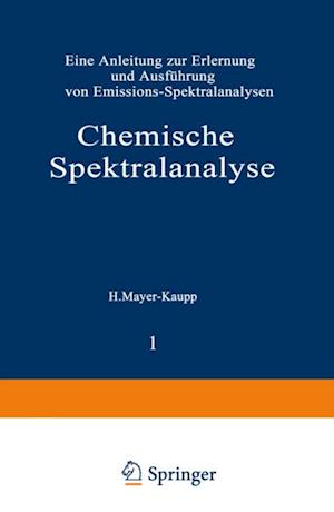 Chemische Spektralanalyse