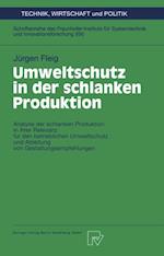 Umweltschutz in der schlanken Produktion