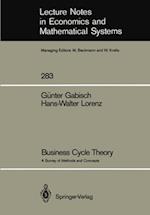 Business Cycle Theory