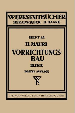 Der Vorrichtungsbau