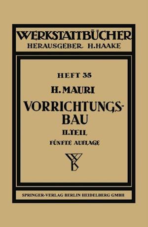 Der Vorrichtungsbau