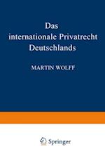 Das internationale Privatrecht Deutschlands