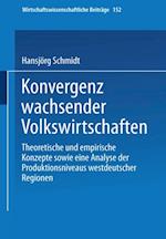 Konvergenz wachsender Volkswirtschaften