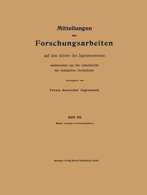 Mitteilungen über Forschungsarbeiten auf dem Gebiete des Ingenieurwesens