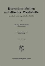 Korrosionstabellen metallischer Werkstoffe