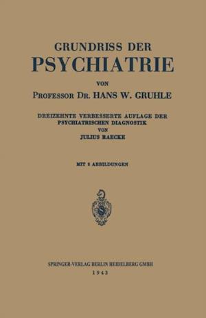 Grundriss der Psychiatrie