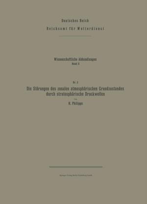 Die Störungen des zonalen atmosphärischen Grundzustandes durch stratosphärische Druckwellen