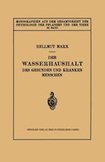 Der Wasserhaushalt des Gesunden und Kranken Menschen