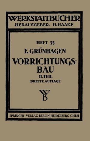 Der Vorrichtungsbau