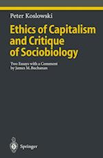 Ethics of Capitalism and Critique of Sociobiology