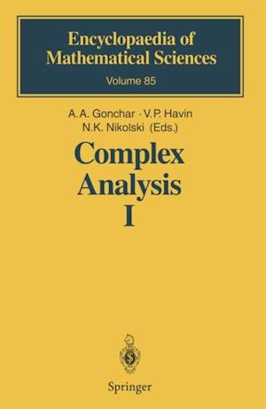 Complex Analysis I