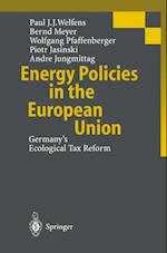Energy Policies in the European Union