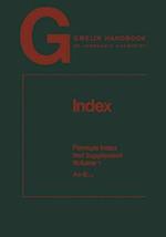 Index. Formula Index : 2nd Supplement Volume 1 Ac-B1.9 