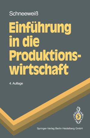 Einführung in die Produktionswirtschaft