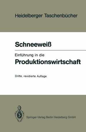 Einführung in die Produktionswirtschaft