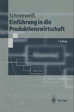 Einführung in die Produktionswirtschaft