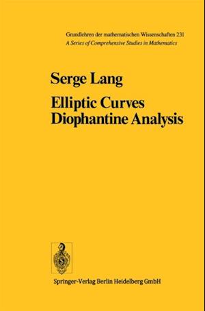 Elliptic Curves