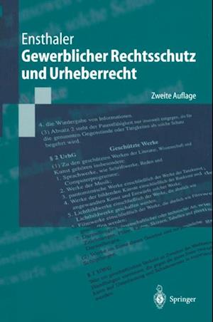 Gewerblicher Rechtsschutz und Urheberrecht