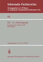 GI — 14. Jahrestagung