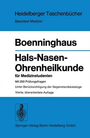 Hals-Nasen-Ohrenheilkunde für Medizinstudenten