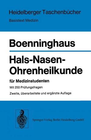 Hals-Nasen-Ohrenheilkunde für Medizinstudenten