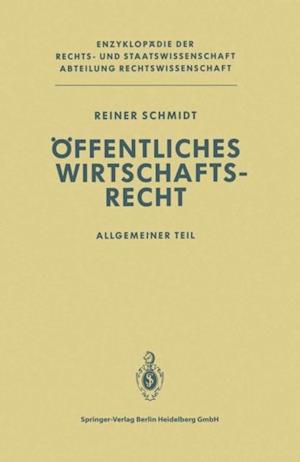 Öffentliches Wirtschaftsrecht