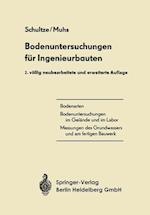 Bodenuntersuchungen für Ingenieurbauten