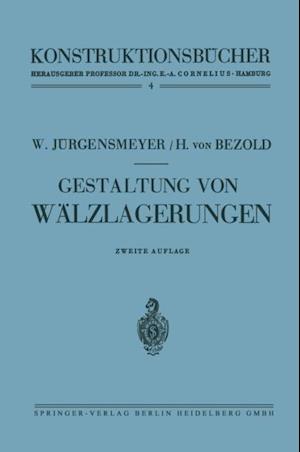 Gestaltung von Wälzlagerungen