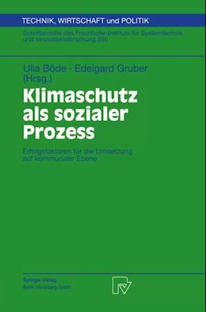 Klimaschutz als sozialer Prozess