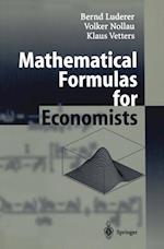 Mathematical Formulas for Economists