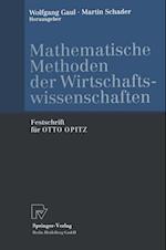 Mathematische Methoden der Wirtschaftswissenschaften