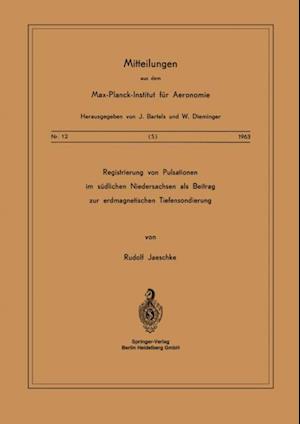 Registrierung von Pulsationen im Südlichen Niedersachsen als Beitrag zur Erdmagnetischen Tiefensondierung