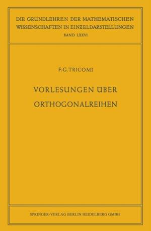 Vorlesungen über Orthogonalreihen