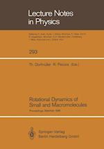 Rotational Dynamics of Small and Macromolecules