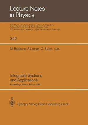 Integrable Systems and Applications