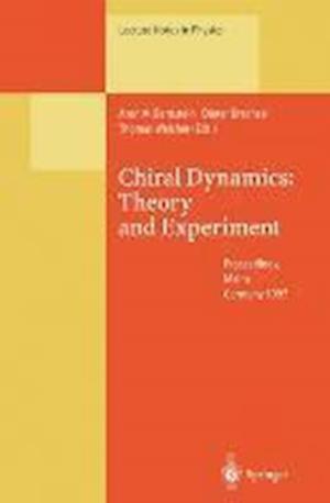 Chiral Dynamics: Theory and Experiment