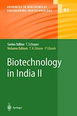 Biotechnology in India II