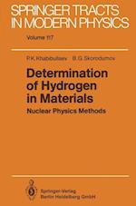 Determination of Hydrogen in Materials