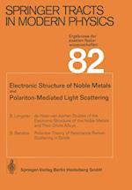 Electronic Structure of Noble Metals and Polariton-Mediated Light Scattering