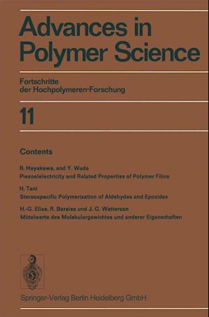 Advances in Polymer Science