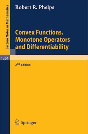 Convex Functions, Monotone Operators and Differentiability