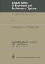 Aspiration Based Decision Support Systems