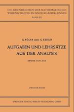 Aufgaben und Lehrsätze aus der Analysis