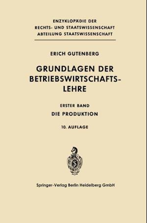 Grundlagen der Betriebswirtschaftslehre