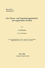 Zur Floren- und Vegetationsgeschichte des ungarischen Tertiärs