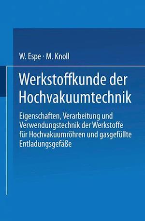 Werkstoffkunde Der Hochvakuumtechnik