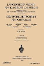 Verhandlungen Der Deutschen Gesellschaft Für Chirurgie