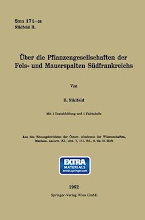 ?ber die Pflanzengesellschaften der Fels- und Mauerspalten S?dfrankreichs