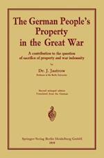 The German people's Property in the great war